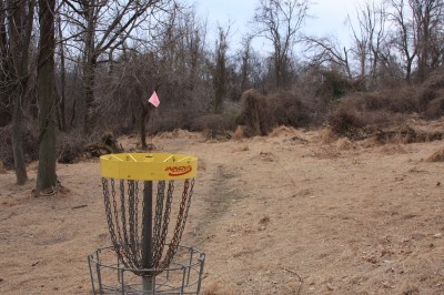 Hacketts Park, Main course, Hole 15 Reverse (back up the fairway)