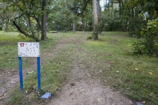 Sedgley Woods, Main course, Hole 17 Short tee pad