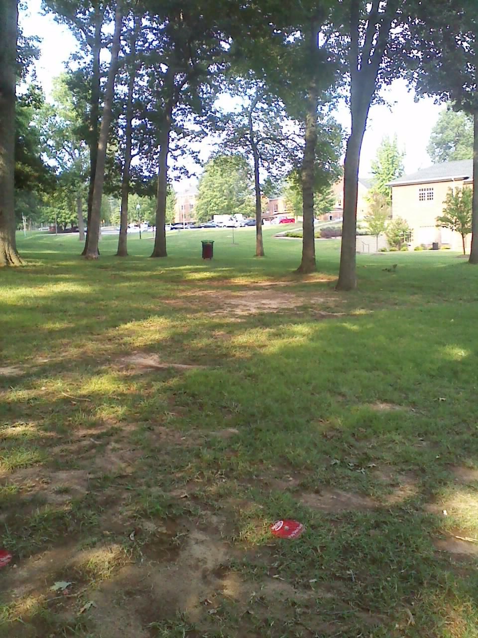 Hole 7 Gardner Webb University Boiling Springs NC Disc Golf 
