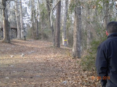 Glenburnie Park, Main course, Hole 3 Long approach