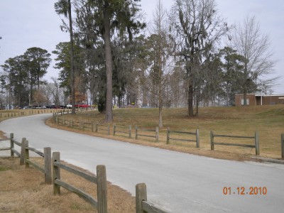 Glenburnie Park, Main course, Hole 18 Long tee pad