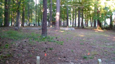 Glenburnie Park, Main course, Hole 16 Short tee pad