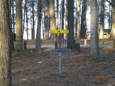 Glenburnie Park, Main course, Hole 14 Putt