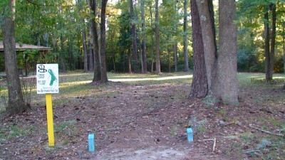 Glenburnie Park, Main course, Hole 13 Long tee pad