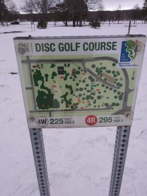 East Park, Main course, Hole 4 Hole sign