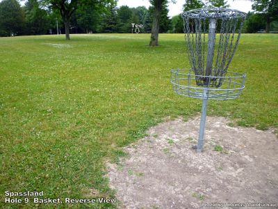 Spassland, Main course, Hole 9 Reverse (back up the fairway)