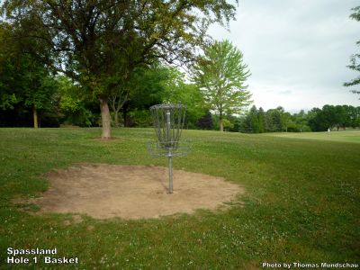 Spassland, Main course, Hole 1 Putt