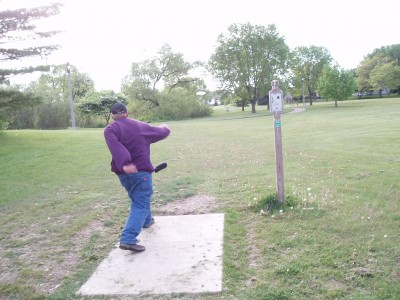 Spassland, Main course, Hole 5 Tee pad