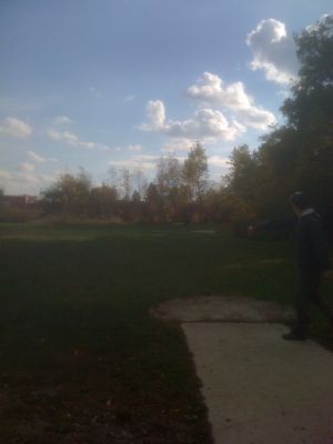 Silver Creek Park, Main course, Hole 9 Long tee pad