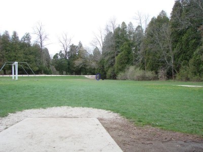 Silver Creek Park, Main course, Hole 2 Long tee pad