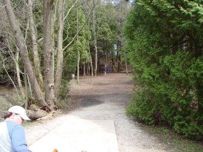 Silver Creek Park, Main course, Hole 10 Tee pad