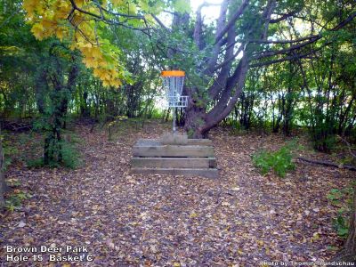 Brown Deer Park, Main course, Hole 15 Alternate pin