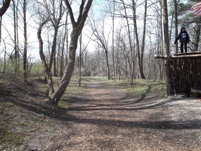 Quarry Park, Main course, Hole 17 Short tee pad