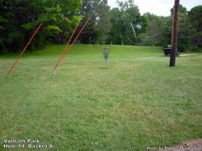 Vollrath Park, Main course, Hole 14 Putt