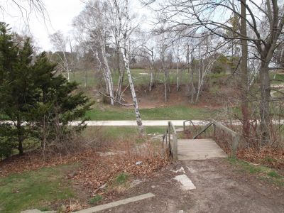 Vollrath Park, Main course, Hole 10 Tee pad