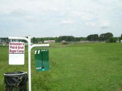 Sugar Camp DGC, Main course, Hole 11 Tee pad