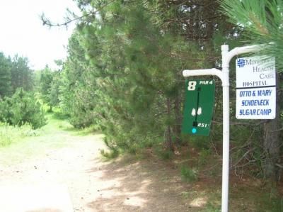 Sugar Camp DGC, Main course, Hole 8 