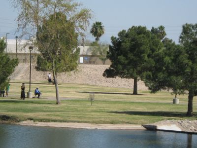 Vista Del Camino Park, Main course, Hole 14 Long tee pad