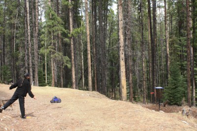 Canmore Nordic Centre, Main course, Hole 3 Putt