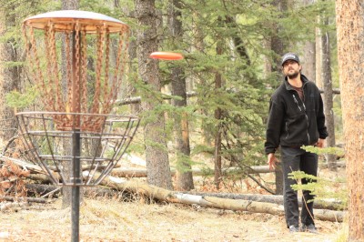 Canmore Nordic Centre, Main course, Hole 10 Putt