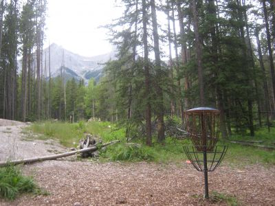 Canmore Nordic Centre, Main course, Hole 10 Reverse (back up the fairway)