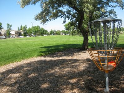 Nicholas Sheran Park, Main course, Hole 1 Reverse (back up the fairway)