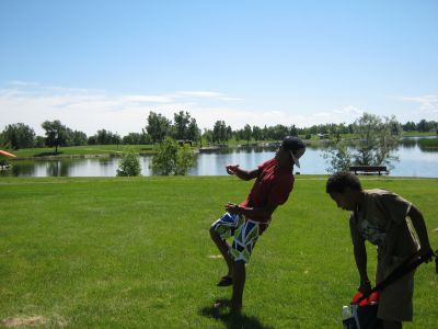 Nicholas Sheran Park, Main course, Hole 12 Middle tee pad