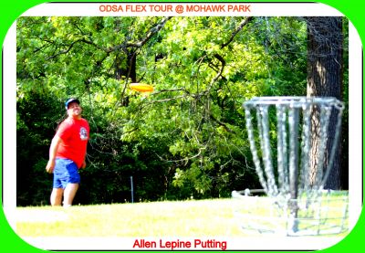 Mohawk DGC, Main course, Hole 18 Putt