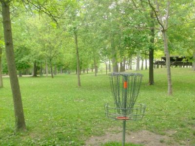 Mohawk DGC, Main course, Hole 2 Short tee pad