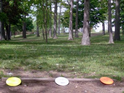 Mohawk DGC, Main course, Hole 18 Short tee pad