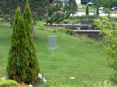 Haliburton DGC, Main course, Hole 9 Putt