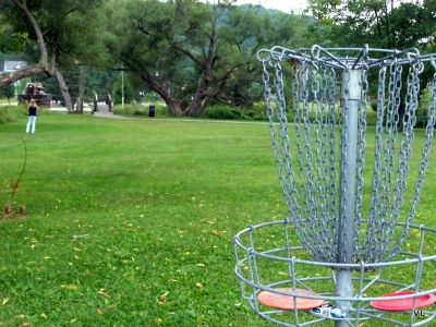 Haliburton DGC, Main course, Hole 7 Reverse (back up the fairway)