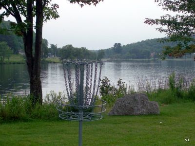 Haliburton DGC, Main course, Hole 9 Putt