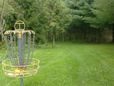 Lake Whittaker Conservation Park, Main course, Hole 1 Reverse (back up the fairway)