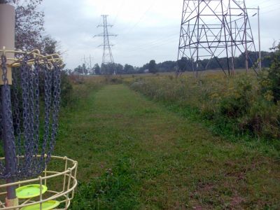 Sunny Valley Campground, Main course, Hole 7 Reverse (back up the fairway)