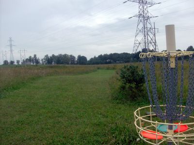 Sunny Valley Campground, Main course, Hole 5 Reverse (back up the fairway)