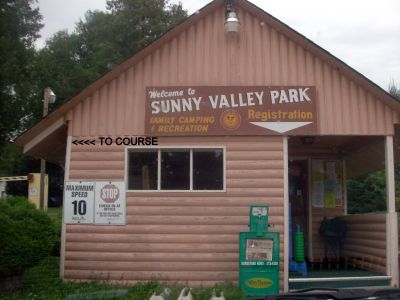 Sunny Valley Campground, Main course, Hole 1 