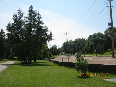 Riverview Park, Main course & extended course, Hole 2 Tee pad