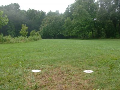 V.A. Barrie Park, Main course, Hole 6 Tee pad