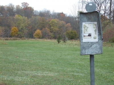 V.A. Barrie Park, Main course, Hole 3 Hole sign