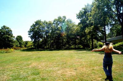 V.A. Barrie Park, Main course, Hole 1 Midrange approach