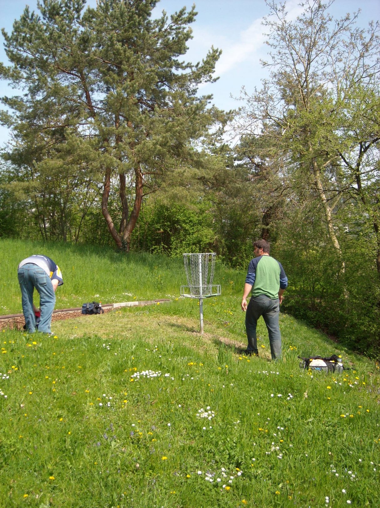 Hole 1 • ZürichHardhof (Zürich, Switzerland) Disc Golf Courses
