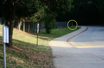 Aptos High School, Main course, Hole 1 Tee pad