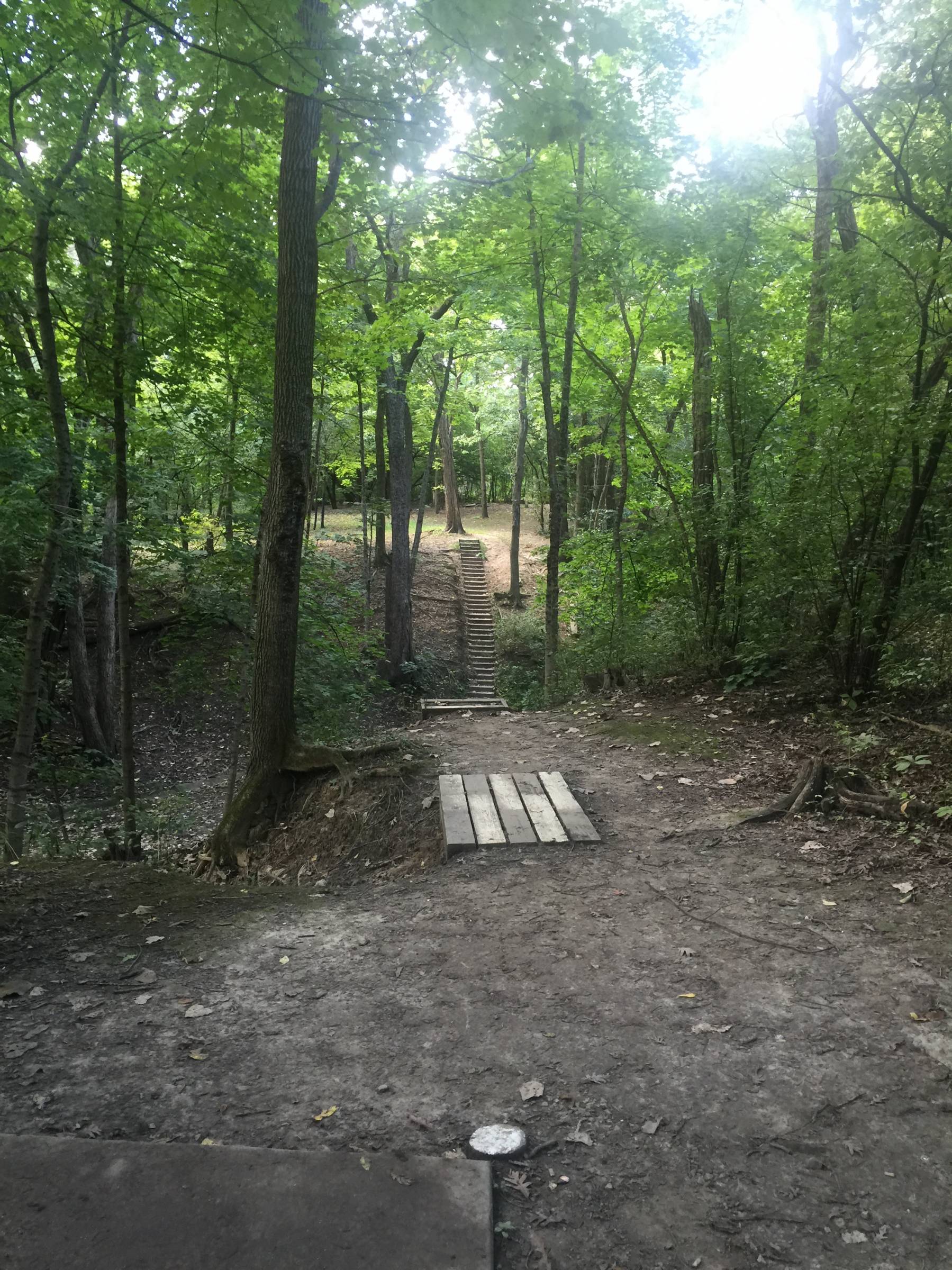 Hole 6 • Highland Park (Joliet, IL) Disc Golf Courses Disc Golf Scene