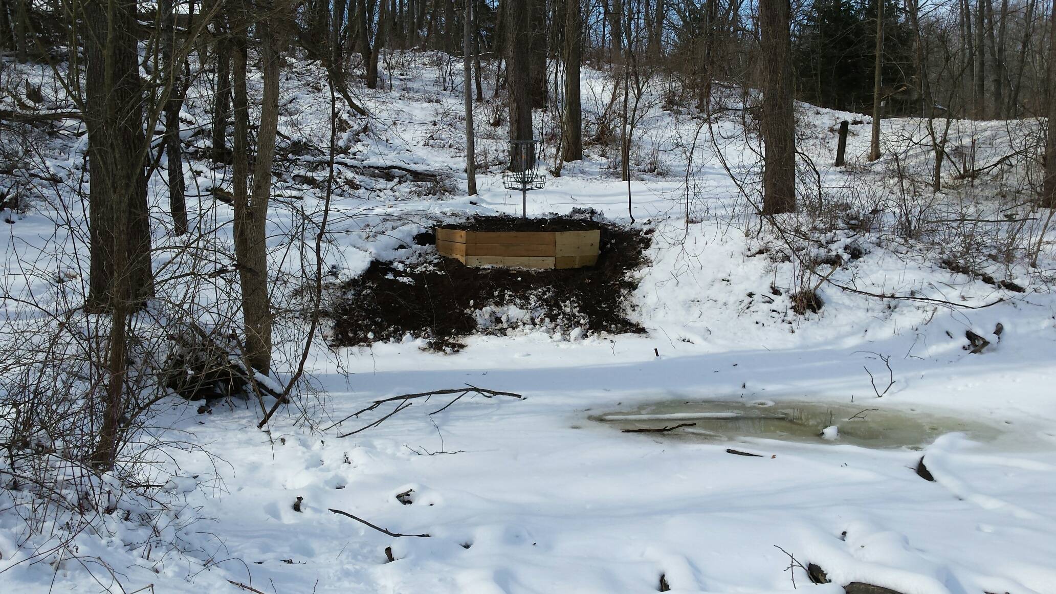 Hole 7 • North course / Meyer Broadway Park (Three Rivers, MI) Disc