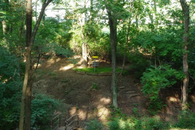 Whitetail Woods, Main course, Hole 5 Midrange approach