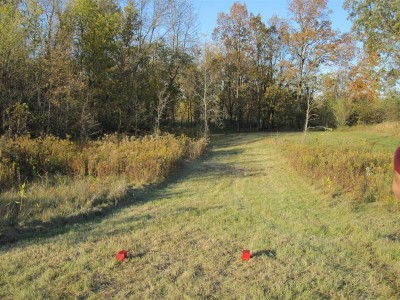 Independence Lake County Park, Red Hawk, Hole 10 Short tee pad