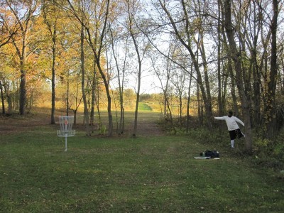 Independence Lake County Park, Red Hawk, Hole 10 Putt