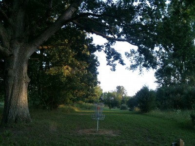 Independence Lake County Park, Red Hawk, Hole 11 Reverse (back up the fairway)