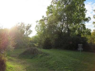 Independence Lake County Park, Red Hawk, Hole 4 Reverse (back up the fairway)